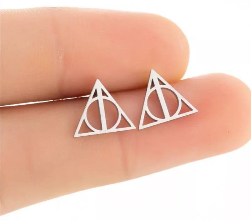 Aretes Harry Potter RELIQUIAS DE LA MUERTE