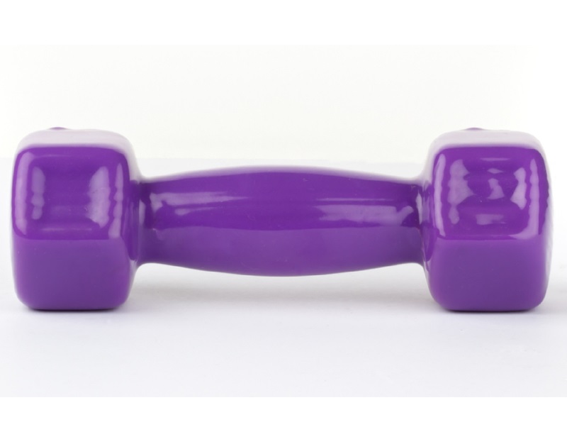 Par de Mancuernas Plastificadas 1.5 kg