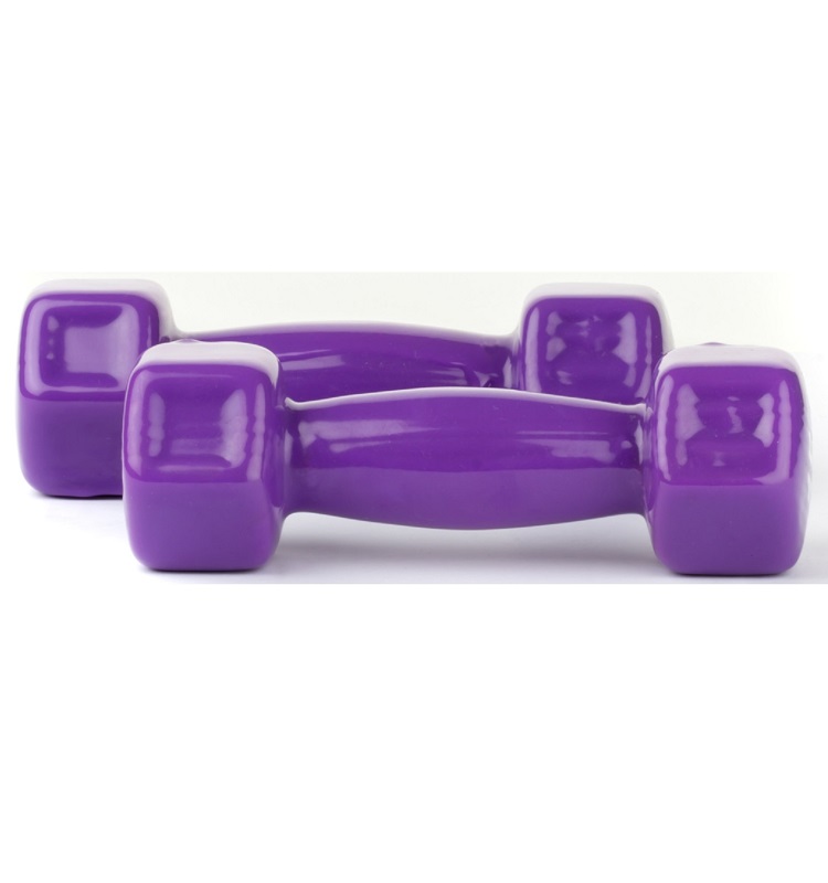 Par de Mancuernas Plastificadas 1.5 kg