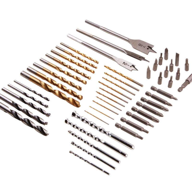 Juego Brocas 52 Pz Perforación Taladro Estuche Mikels