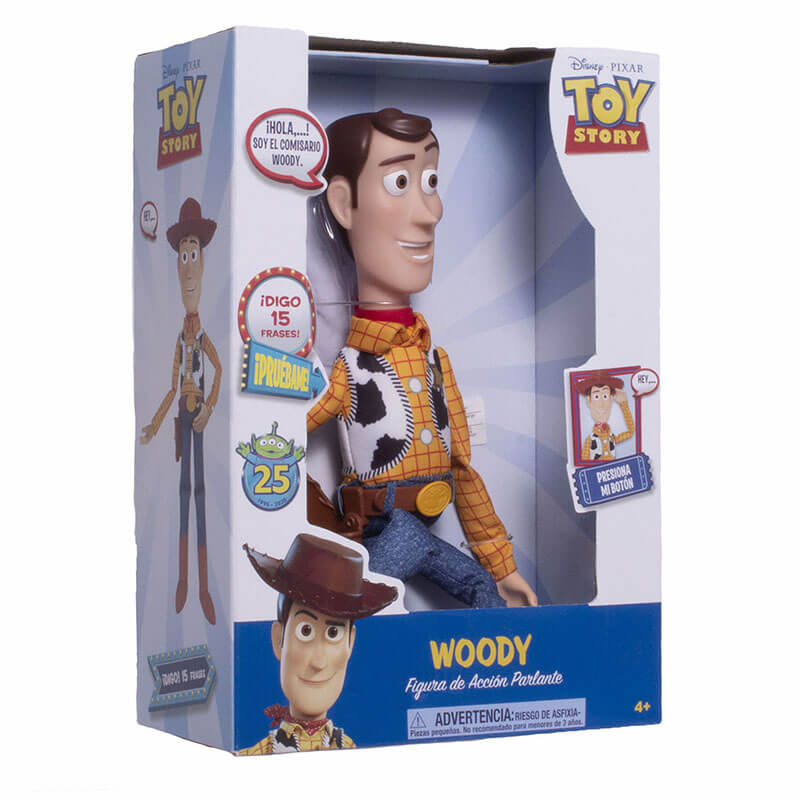 Figura de acción de Sheriff Woody Toy Story con más de 15 frases