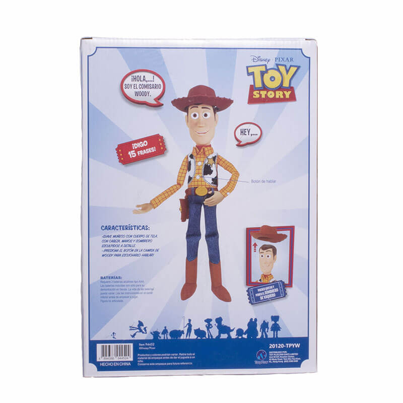 Figura de acción de Sheriff Woody Toy Story con más de 15 frases