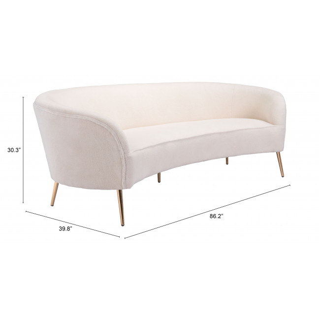 Sofa Luna Blanco - Kessa
