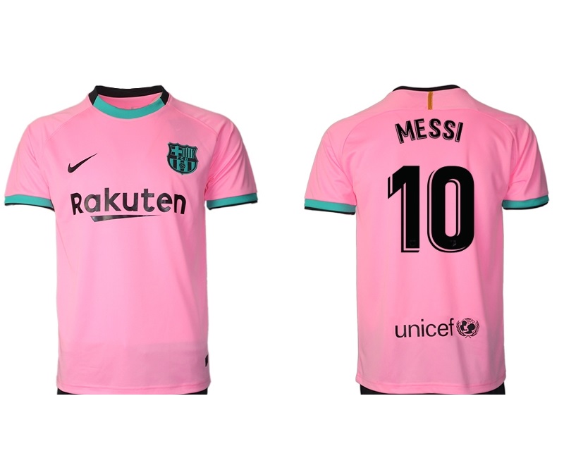 Jersey Barcelona Messi 10 Visita Barca Rosa Talla S