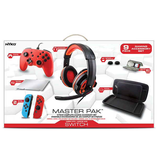 Accesorios Master Pak Para Nintendo Switch