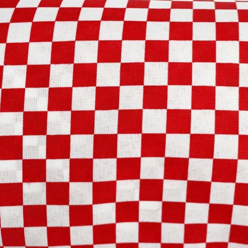 Modatelas tela Mantel Dominó para confección, ROJO