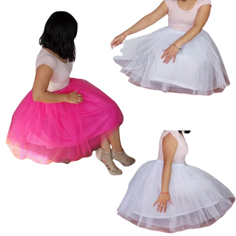 FALDA TUL TUTU AMPONA MODA JAPONESA VINTAGE AMPONA