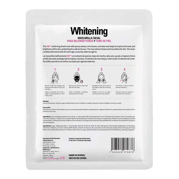 NBF MASCARILLA FACIAL CLARIFICANTE 25 ml