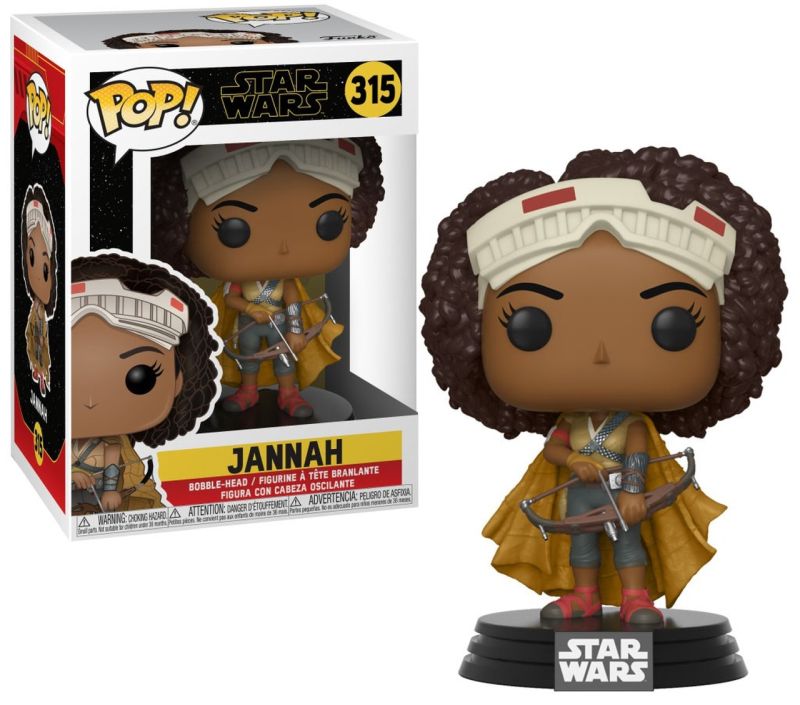 Funko Pop Figura Acción Star Wars Jannah 315
