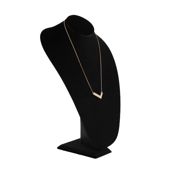 Collar Cadena Eslabon Chapa Oro POLO RIVERA Dije Letra L