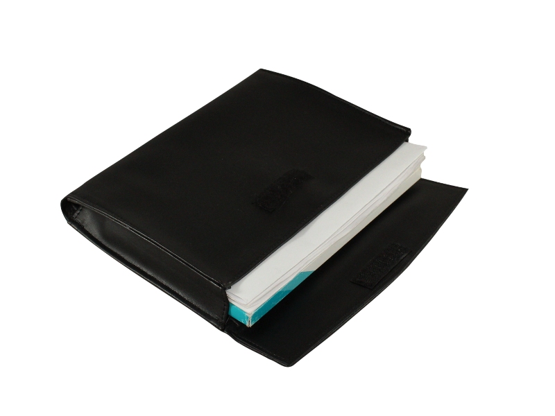Estuche Porta documentos Vinil con Velcro WOTEC