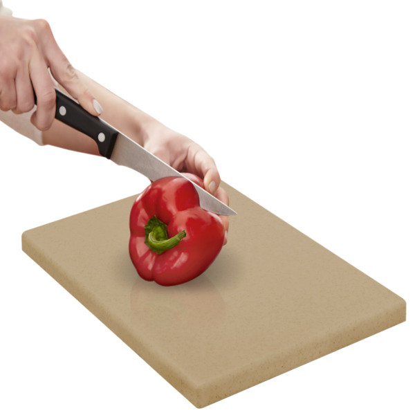TABLA PARA PICAR CORTAR  ALIMENTOS POLIETILENO 30X45X1.25 CM. VARIOS TONOS