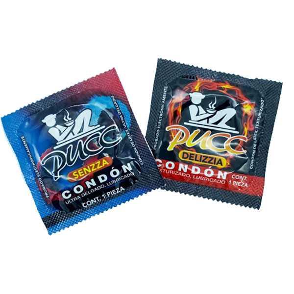 Preservativos Pucc Vitrolero 50 Texturizado/ultra Delgado
