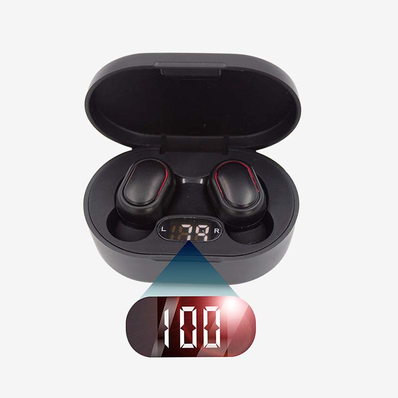 Audífonos Inalámbricos E7s Manos Libres Y Pantalla Led