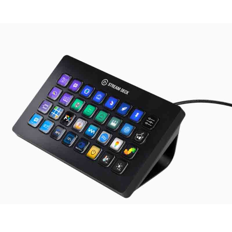 Teclado Elgato Stream Deck XL 32 Teclas Lcd Personalizables 10GAT9901