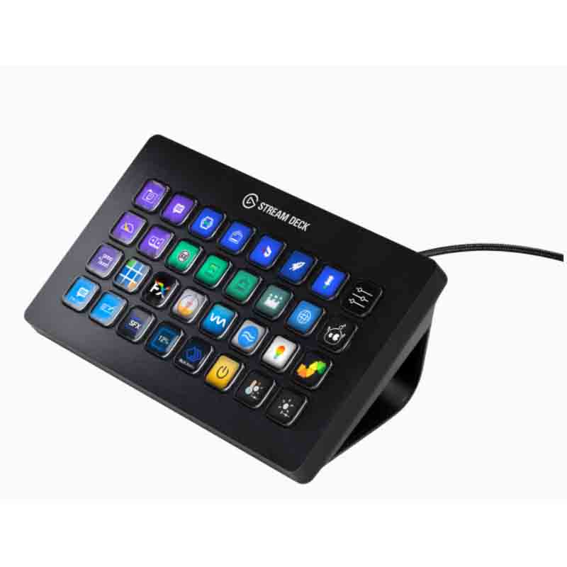 Teclado Elgato Stream Deck XL 32 Teclas Lcd Personalizables 10GAT9901