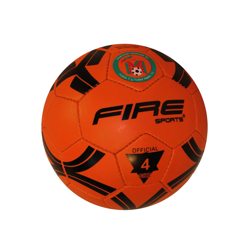Paquete de 3 Balones De Futbol De PVC Naranja #4