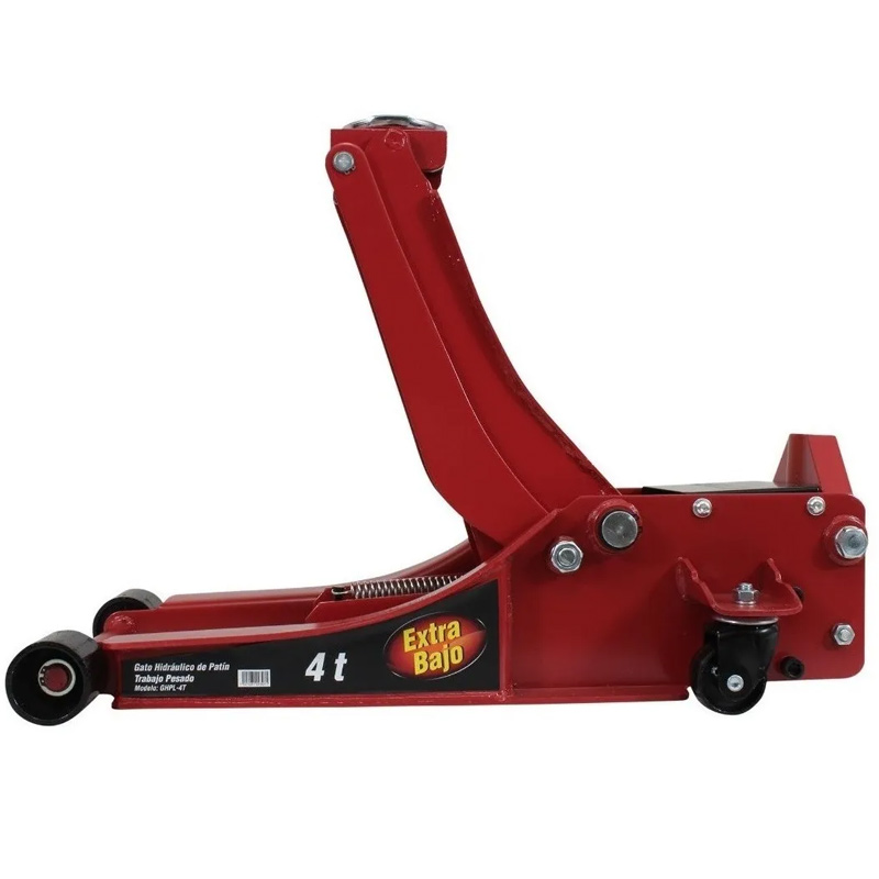 Gato Hidraulico Patin 4 T Levante Rapido Mikels