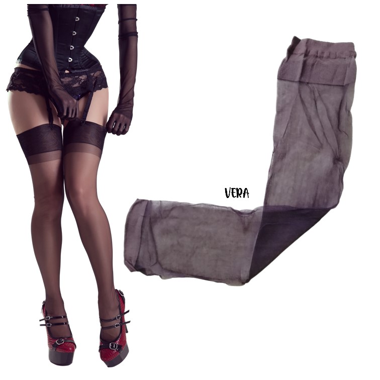MEDIA NYLON SEXY OPACA SIN LIGA PARA LIGUERO TRASLUCIDA LISA LOLITA FETICH SENSUAL EROTICA 