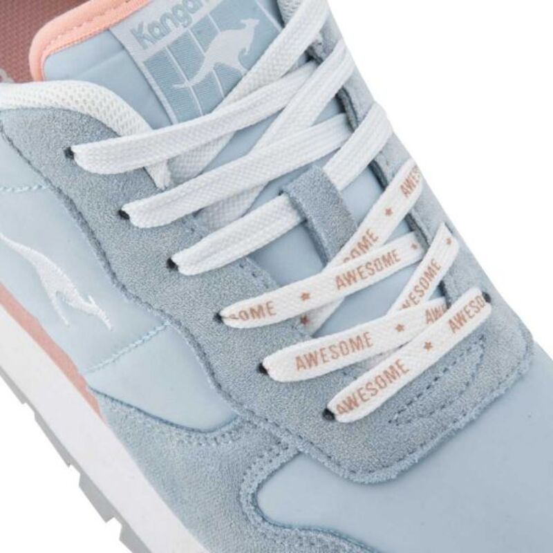 TENIS CASUAL PARA MUJER COLOR ROSA/AZUL  KANGAROOS 0011