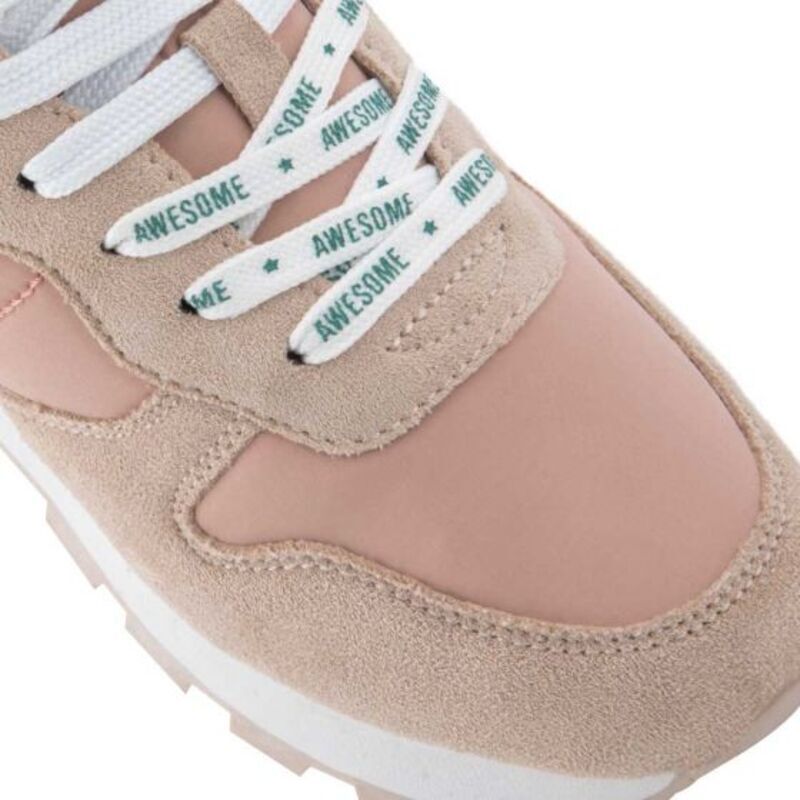 TENIS CASUAL PARA MUJER COLOR ROSA/AZUL  KANGAROOS 0011