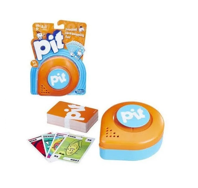Juego Mesa Cartas Pit Hasbro Gamming 3 - 6 Jugadores Woow