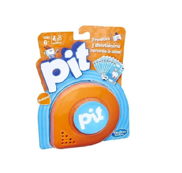 Juego Mesa Cartas Pit Hasbro Gamming 3 - 6 Jugadores Woow