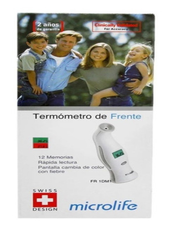 Termómetro Digital De Frente Con Alarma Microlife