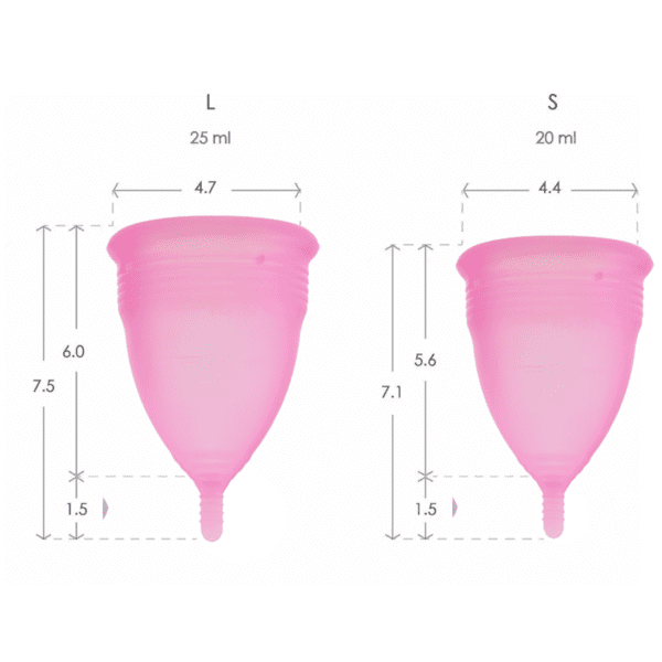 Copa Menstrual Certificada Vaso Esterilizador Reusable Cup