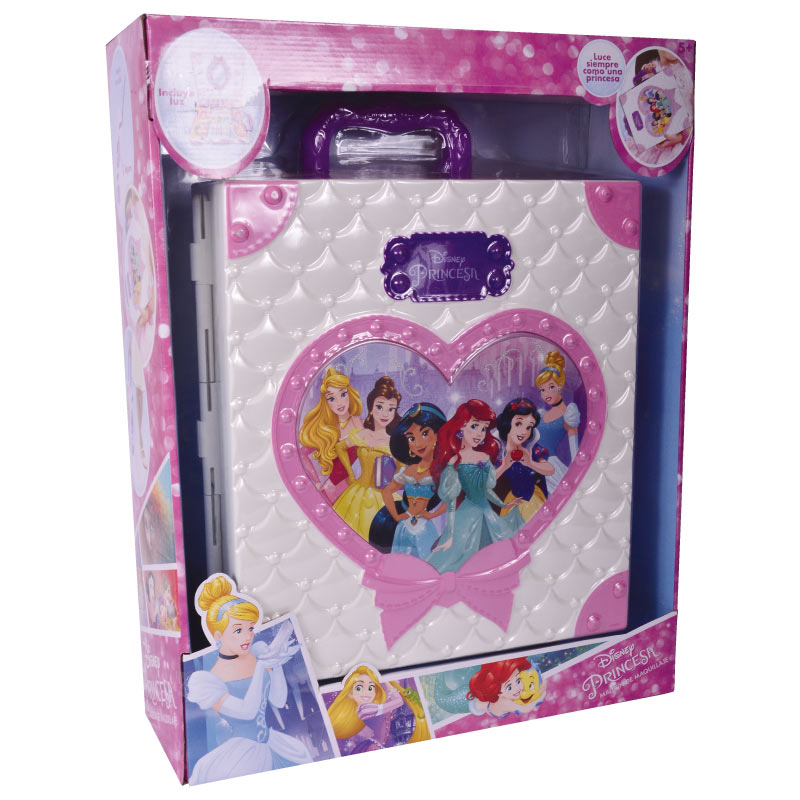 MALETIN DE PRINCESAS DISNEY DE MAQUILLAJE PARA NIÑAS
