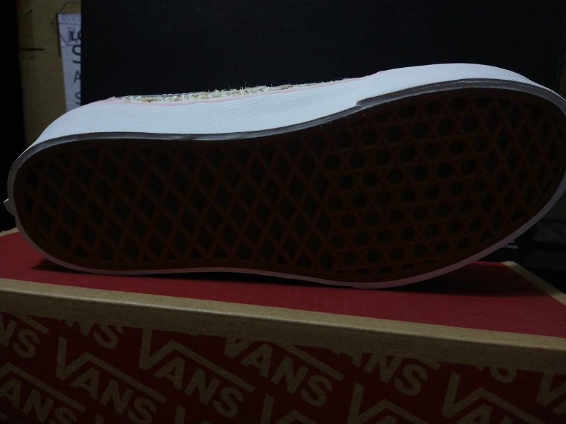 Tenis Vans Ward Platform Chalk Pink Dama Original VN0A3TLCVW4