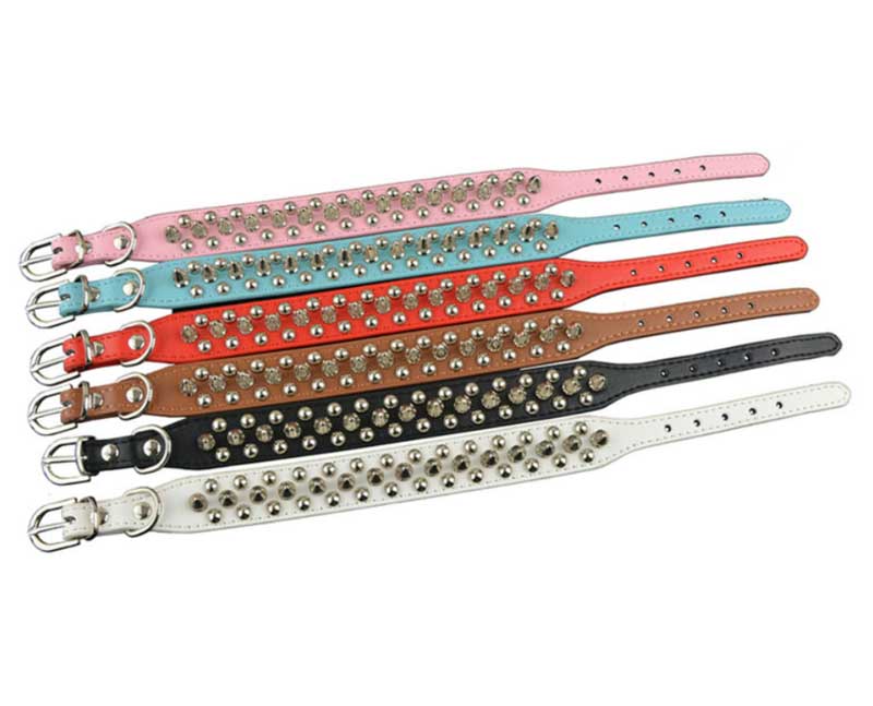 Collar De Picos Para Perro, Picos De Metal, Razas Pequeñas Mod.3 Tallas XXS, XS y S 