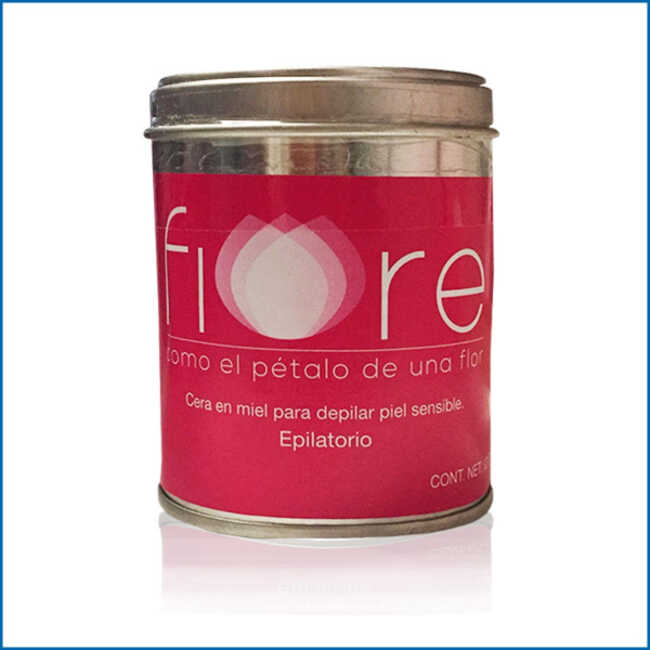 Cera miel para depilar piel sensible 210g Fiore