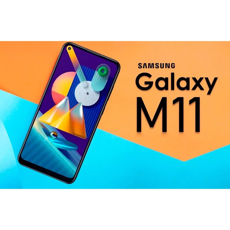 Celular Samsung Galaxy M11 32Gb/3Gb - Azul + Audifono + Micro SD 32GB