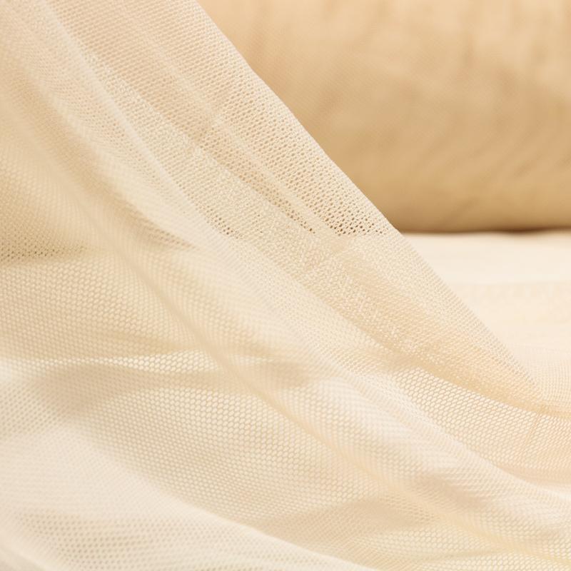 Modatelas tela Mesh Strech para confección , HUESO