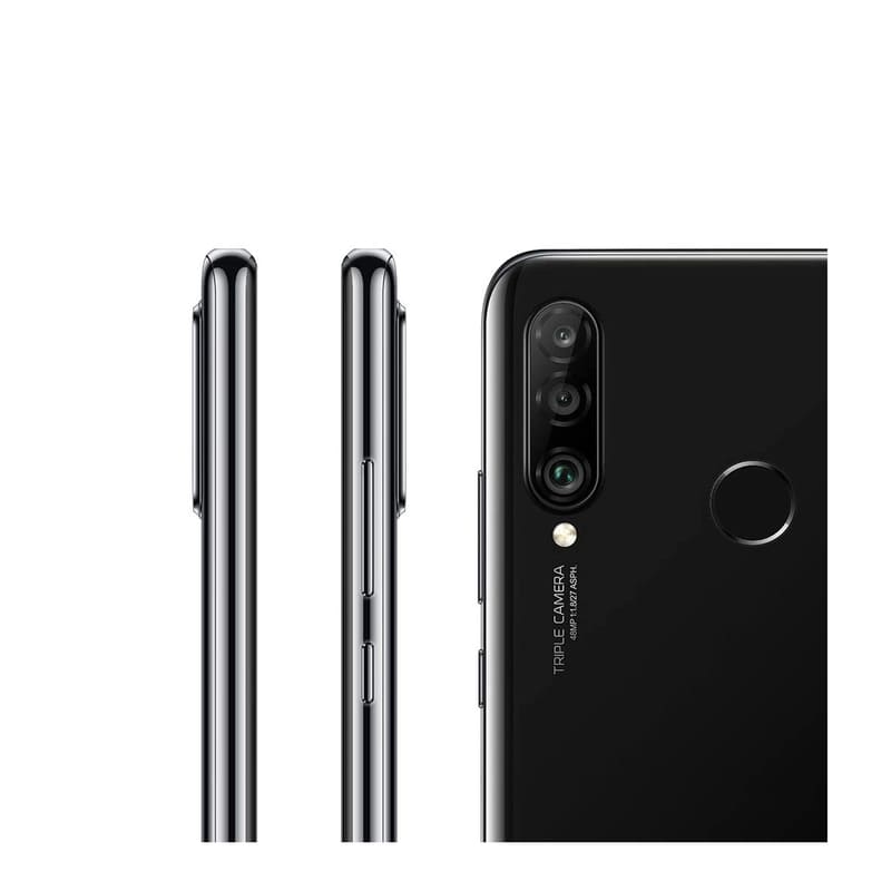 Celular huawei P30 LITE 128GB negro / Nuevo / desbloqueado + microsd 32gb + Audifono