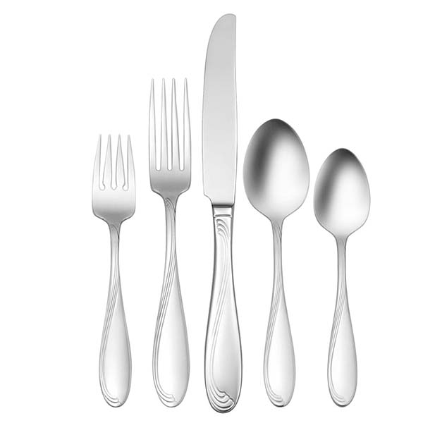 Juego de Cubiertos acero inoxidable Cresta Oneida 20 pzas. 1 paq. ONEIDA-H097020A