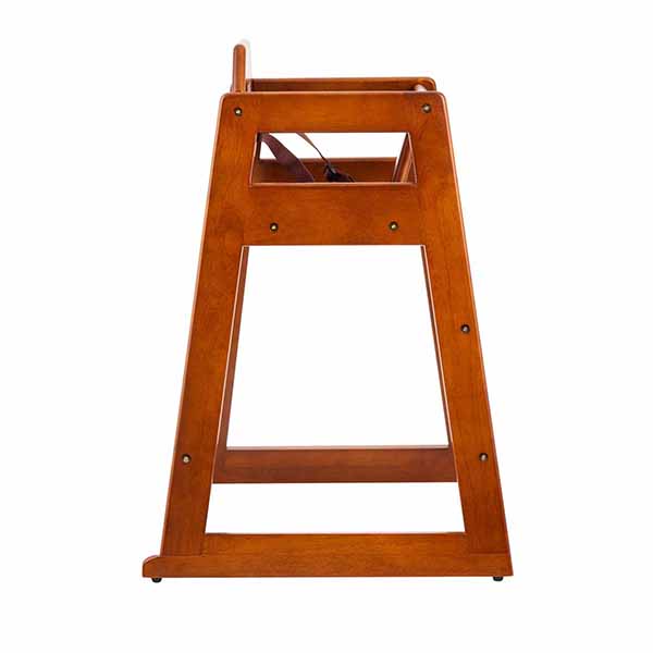 Periquera/silla bebé madera color walnut TableCraft 73.66x45.08cm/29x17.75in 1 pza. TABLE-6666063 
