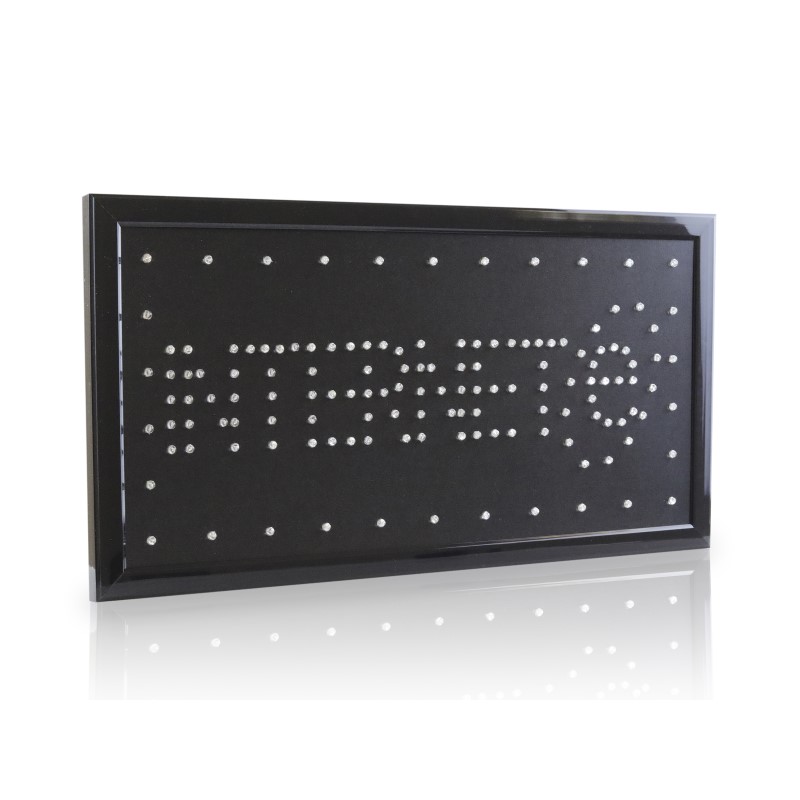 Letrero Luminoso Anuncio Internet Led Colgante 48x25 Cm