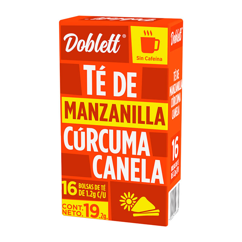 Té Doblett Manzanilla Cúrcuma Canela
