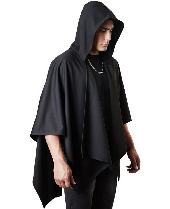 Poncho Con Gorro, Gabán, Duo 2 piezas, Abierto ( 1 Poncho Hombre + 1 Poncho Mujer)