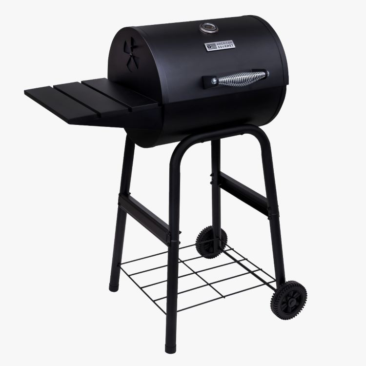 ASADOR, CHAR-BROIL, AG-18, TIPO BARRIL, MOVIBLE