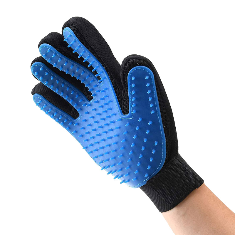 Guante aseo y cepillado para perro y gato.