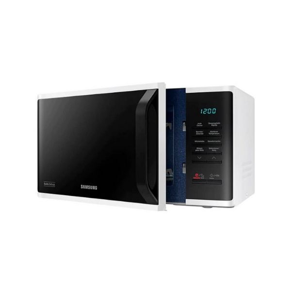 Horno De Microondas Samsung Ceramic Inside 0.8 Pies Cúbicos MS23K3513AW 