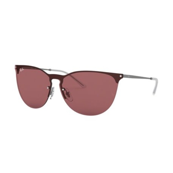 Lentes Ray-Ban Blaze RB3652 901575 -Plateado; Vino