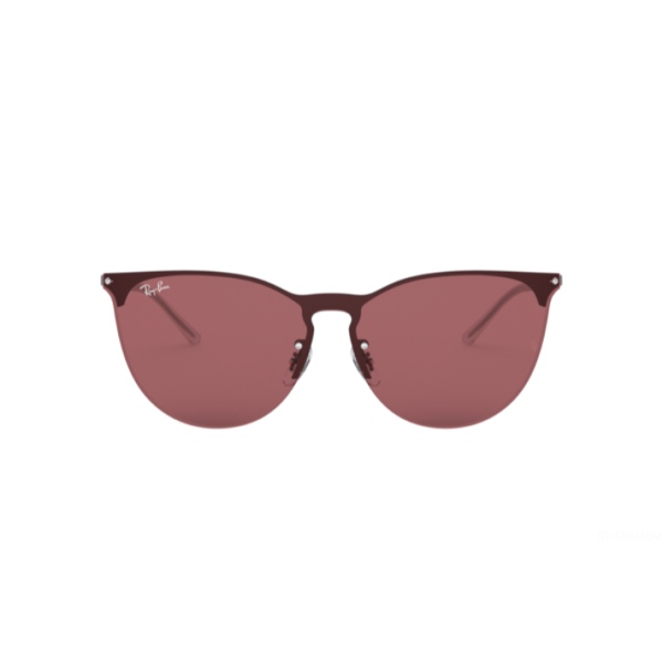 Lentes Ray-Ban Blaze RB3652 901575 -Plateado; Vino