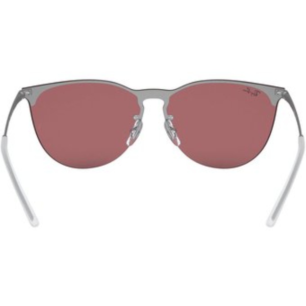 Lentes Ray-Ban Blaze RB3652 901575 -Plateado; Vino