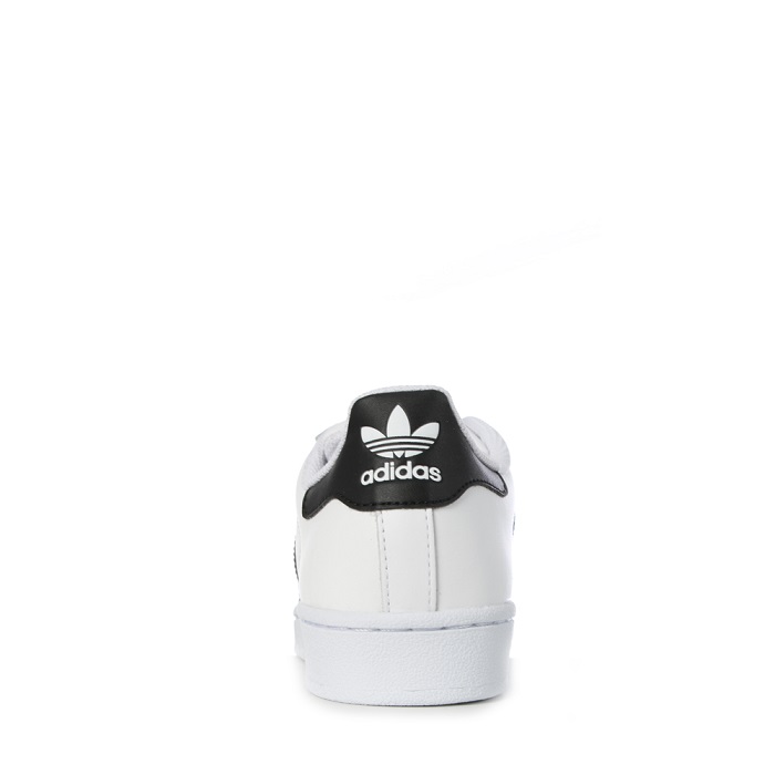 JS TENIS ADIDAS SUPERSTAR FOUNDATION BLANCO CON NEGRO (C77124)