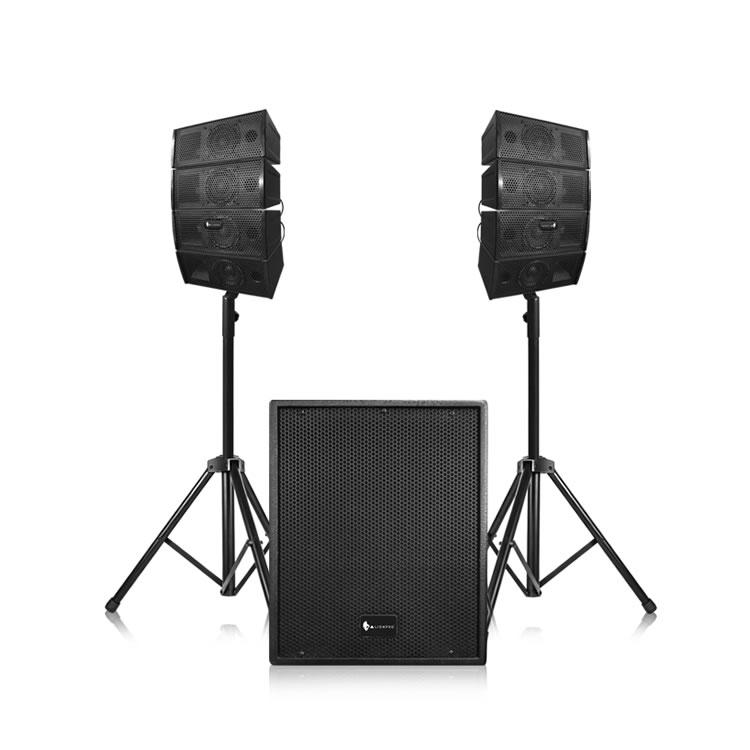 Sistema Lineal De Audio Con Subwoofer Alienpro Vector 15 SMS