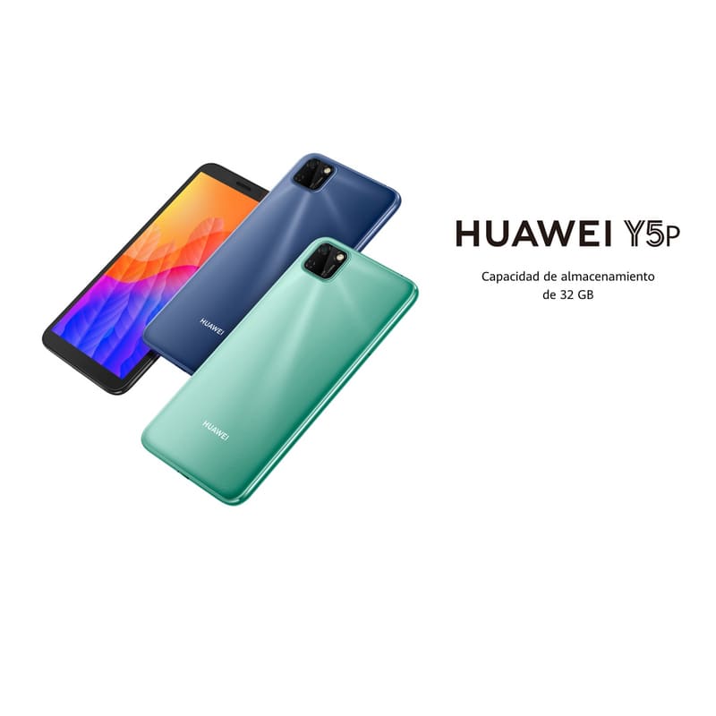 Huawei Y5p 32Gb 2GB Dual Sim - Azul + Audifono + Power Bank